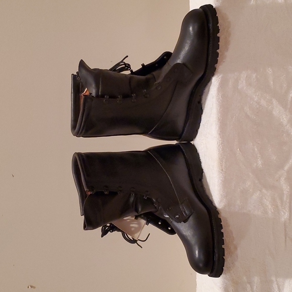 Military Black Leather Boots (ICWB) - Picture 4 of 9